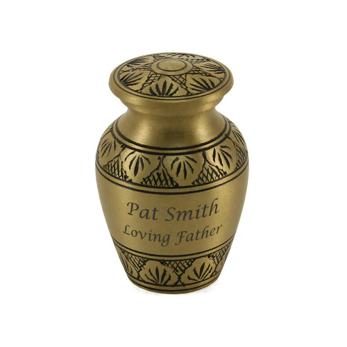 Athena Bronze Keepsake Urn - Image 3