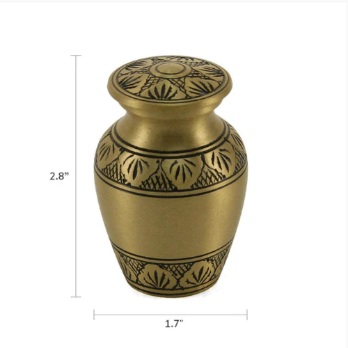 Athena Bronze Keepsake Urn - Image 4