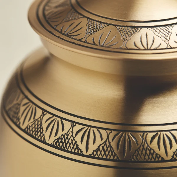 Athena Bronze Memorial Urn - Image 3