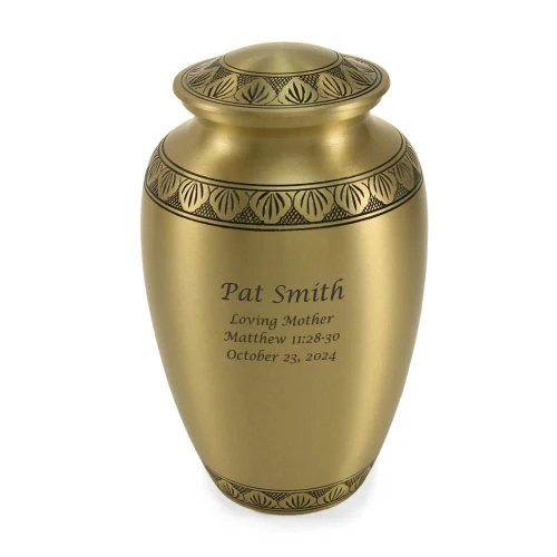 Athena Bronze Memorial Urn - Image 5