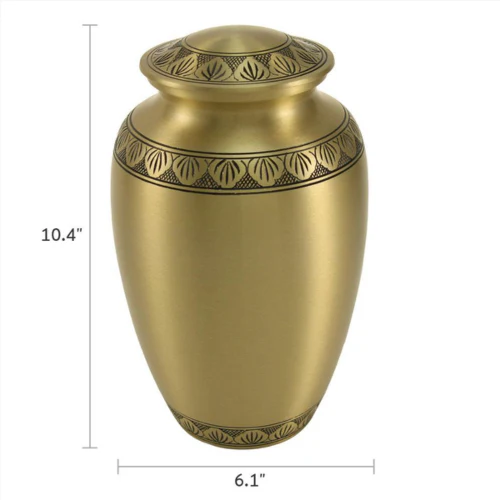 Athena Bronze Memorial Urn - Image 6