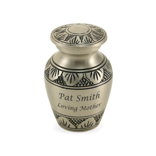 Athena Pewter Keepsake Urn - Image 3