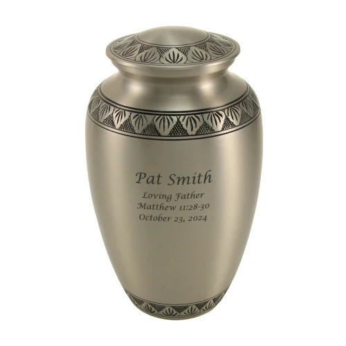 Athena Pewter Memorial Urn - Image 5