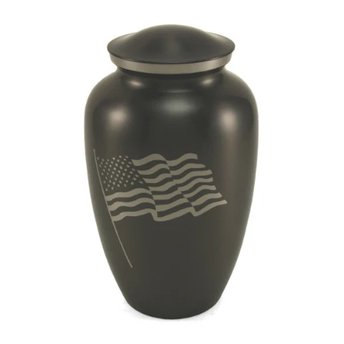 Classic Flag Memorial Urn