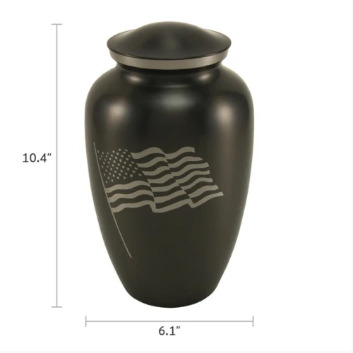 Classic Flag Memorial Urn - Image 5