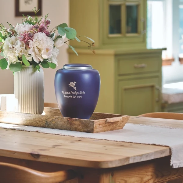 Emerson Amethyst Memorial Urn - Image 3