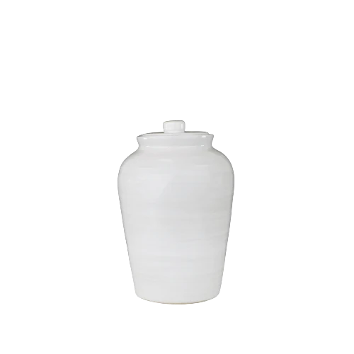 Modern Classic Cloud Memorial Urn by Stoneware & Co.