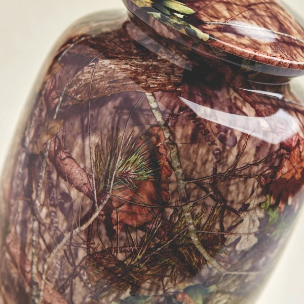 Mossy Oak Camo Memorial Urn - Image 3