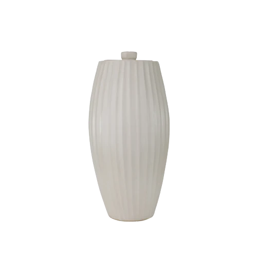 Nouveau Groove Beach Memorial Urn by Stoneware & Co.