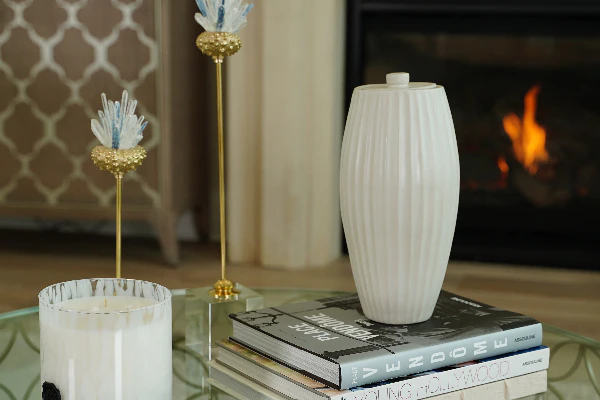 Nouveau Groove Beach Memorial Urn by Stoneware & Co. - Image 2