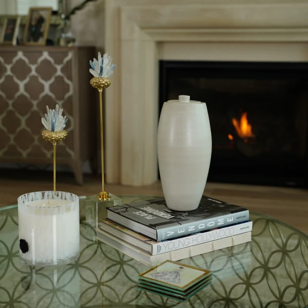 Nouveau Pure Beach Memorial Urn by Stoneware & Co. - Image 2