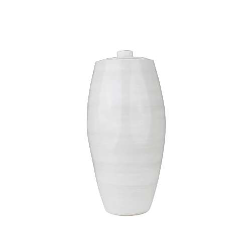 Nouveau Pure Cloud Memorial Urn by Stoneware & Co.