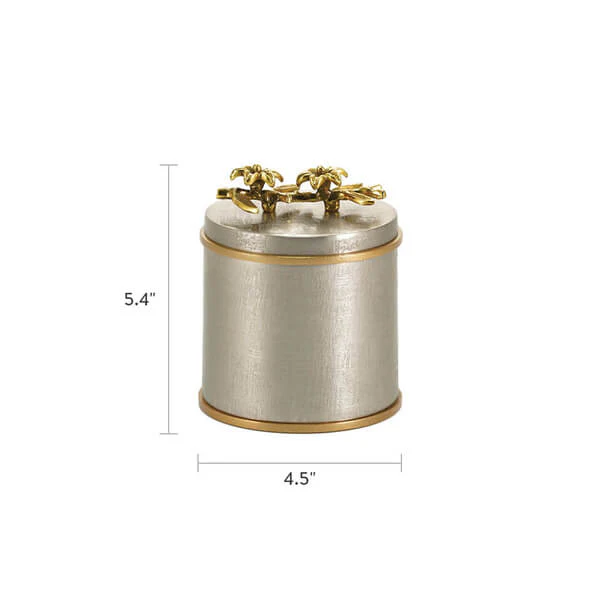 Windsong Lily Memento Pewter/Bronze Keepsake Urn - Image 5